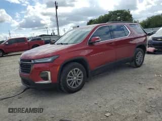 2023 Chevrolet Traverse LT Cloth с VIN 1GNERGKW0PJ274705, выставлен на аукционе Copart как лот 81807225 с пробегом 27 918 миль миль и Списание • Salvage title. История ставок и продаж доступна на DreamBid. Изображение 1.