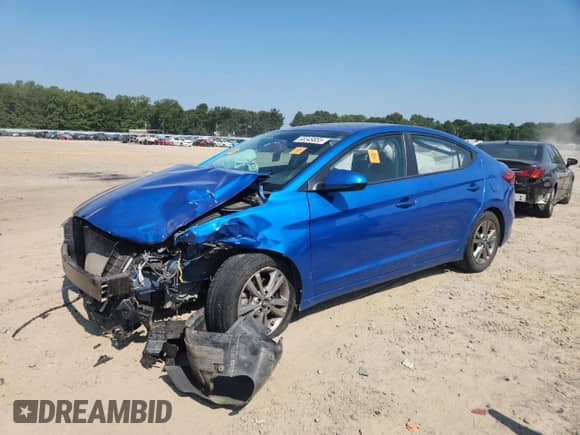 2018 Hyundai Elantra SEL с VIN KMHD84LF7JU609190, выставлен на аукционе Copart как лот 68349855 с пробегом 84 543 миль миль и Списание • Salvage title. История ставок и продаж доступна на DreamBid. Изображение 1.