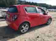 2015 Chevrolet Sonic LTZ with VIN 1G1JE6SB3F4187509, listed as a Copart auction lot 84739505 with Not provided miles and Salvage title. Bid and sale history available at DreamBid. Image 3.