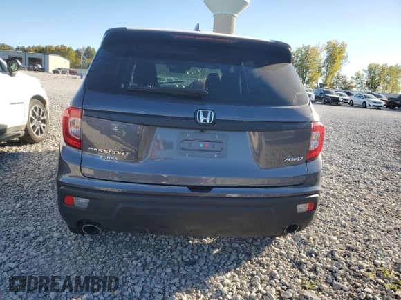 2021 Honda Passport EX-L z VIN 5FNYF8H57MB032645, wystawiony jako Copart lot #86804715 z przebiegiem 33 563 mil mil oraz Szkoda całkowita • Salvage title. Historia ofert i sprzedaży dostępna na DreamBid. Obrazek 6.