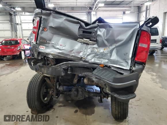 2020 Chevrolet Colorado 4WD LT with VIN 1GCGTCEN1L1220192, listed as a Copart auction lot 64966685 with 76,969 mi miles and Non repairable. Bid and sale history available at DreamBid. Image 6.