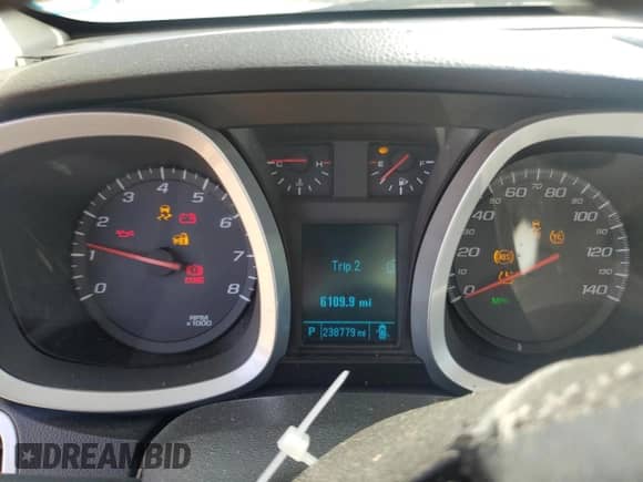 2012 Chevrolet Equinox 1LT z VIN 2GNFLDE54C6309115, wystawiony jako Copart lot #49861185 z przebiegiem 238 779 mil mil oraz Szkoda całkowita • Salvage title. Historia ofert i sprzedaży dostępna na DreamBid. Obrazek 9.