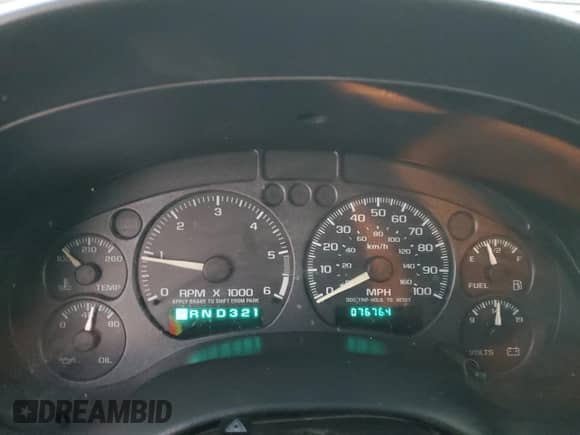 2000 Chevrolet Blazer LS z VIN 1GNCS13W7YK218263, wystawiony jako Copart lot #80774144 z przebiegiem 76 764 mil mil oraz Szkoda całkowita • Salvage title. Historia ofert i sprzedaży dostępna na DreamBid. Obrazek 9.