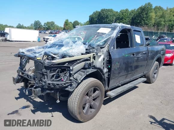 2019 Ram 1500 Warlock with VIN 1C6RR7GG9KS693061, listed as a IAAI auction lot 42957492 with 108,935 mi miles and . Bid and sale history available at DreamBid. Image 17.