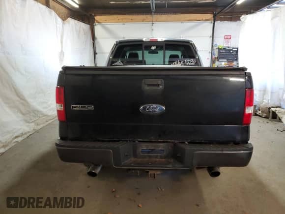 2008 Ford F-150 XLT with VIN 1FTPX14588FB83646, listed as a Copart auction lot 80732375 with 69,000 mi miles and Salvage title. Bid and sale history available at DreamBid. Image 6.