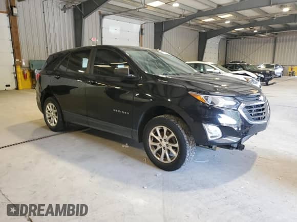 2020 Chevrolet Equinox LS with VIN 2GNAXHEV9L6282158, listed as a Copart auction lot 71867885 with 81,081 mi miles and Salvage title. Bid and sale history available at DreamBid. Image 4.