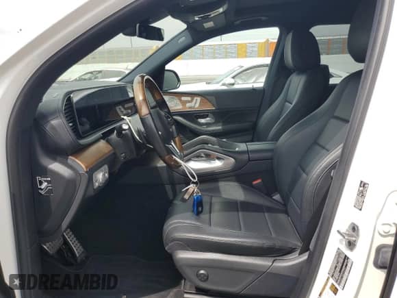 2022 Mercedes-Benz GLS 450 with VIN 4JGFF5KE1NA614177, listed as a Copart auction lot 70478995 with 27,822 mi miles and Salvage title. Bid and sale history available at DreamBid. Image 7.