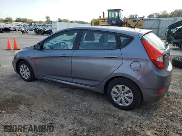 2015 Hyundai Accent GS with VIN KMHCT5AE1FU211863, listed as a Copart auction lot 84905735 with 115,868 mi miles and Clean title. Bid and sale history available at DreamBid. Image 2.