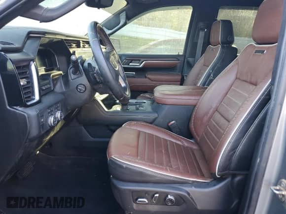 2024 GMC Sierra 1500 Denali Ultimate with VIN 1GTUUHE82RZ269984, listed as a Copart auction lot 75843574 with Not provided miles and Salvage title. Bid and sale history available at DreamBid. Image 7.