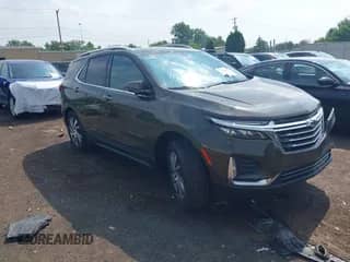 2024 Chevrolet Equinox Premier с VIN 3GNAXNEG5RL113601, выставлен на аукционе IAAI как лот 42590610 с пробегом 17 082 миль миль и . История ставок и продаж доступна на DreamBid. Изображение 1.