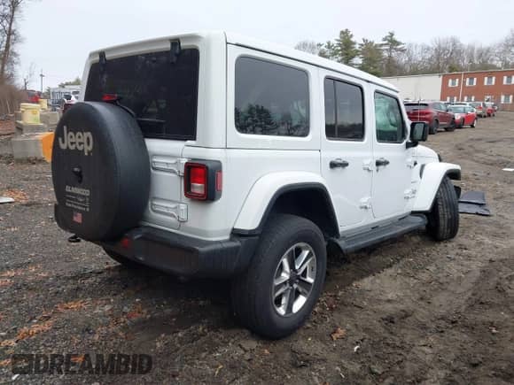 2021 Jeep Wrangler Unlimited Sahara с VIN 1C4HJXEG6MW751752, выставлен на аукционе IAAI как лот 41104960 с пробегом 47 460 миль миль и . История ставок и продаж доступна на DreamBid. Изображение 4.