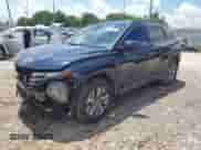 2022 Hyundai Tucson Blue with VIN KM8JBCA1XNU029170, listed as a Copart auction lot 63126575 with 88,269 mi miles and Salvage title. Bid and sale history available at DreamBid. Image 1.