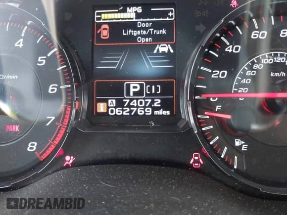 2019 Subaru WRX Limited with VIN JF1VA1N66K8827839, listed as a IAAI auction lot 40058882 with 62,769 mi miles and . Bid and sale history available at DreamBid. Image 15.