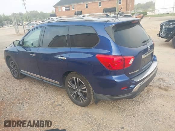 2017 Nissan Pathfinder S with VIN 5N1DR2MN1HC639518, listed as a IAAI auction lot 42866547 with 92,021 mi miles and . Bid and sale history available at DreamBid. Image 3.