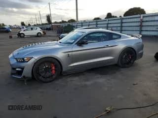 2020 Ford Mustang Shelby GT500 with VIN 1FA6P8SJ6L5502969, listed as a Copart auction lot 86111124 with 12,678 mi miles and Salvage title. Bid and sale history available at DreamBid. Image 1.