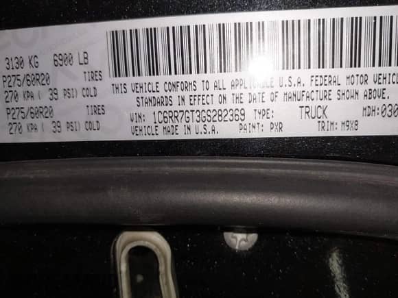 2016 Ram 1500 Big Horn with VIN 1C6RR7GT3GS282369, listed as a IAAI auction lot 42512687 with 130,125 mi miles and . Bid and sale history available at DreamBid. Image 9.