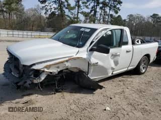 2015 Ram 1500 SLT with VIN 1C6RR6GG5FS634184, listed as a Copart auction lot 48710875 with 92,238 mi miles and Salvage title. Bid and sale history available at DreamBid. Image 1.
