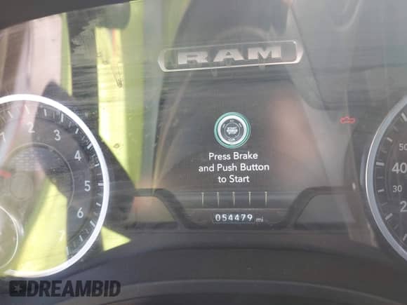 2022 Ram 1500 Big Horn with VIN 1C6RRFMG2NN430198, listed as a IAAI auction lot 41944132 with 54,479 mi miles and . Bid and sale history available at DreamBid. Image 7.