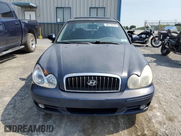 2003 Hyundai Sonata with VIN KMHWF25S53A777301, listed as a Copart auction lot 60710775 with 139,640 mi miles and Salvage title. Bid and sale history available at DreamBid. Image 5.