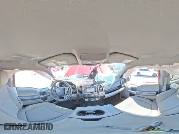 2020 Ford F-150 XLT with VIN 1FTFW1E58LFA36619, listed as a Copart auction lot 81310115 with 130,723 mi miles and Salvage title. Bid and sale history available at DreamBid. Image 14.