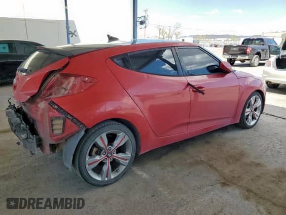 2012 Hyundai Veloster w/Gray Int z VIN KMHTC6AD2CU054207, wystawiony jako Copart lot #71825225 z przebiegiem 177 940 mil mil oraz Szkoda całkowita • Salvage title. Historia ofert i sprzedaży dostępna na DreamBid. Obrazek 3.