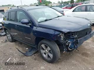 2017 Jeep Compass High Altitude с VIN 1C4NJDEB9HD110568, выставлен на аукционе IAAI как лот 42438438 с пробегом 114 088 миль миль и . История ставок и продаж доступна на DreamBid. Изображение 1.