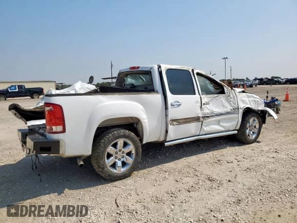 2013 GMC Sierra 1500 SLE with VIN 3GTP1VE02DG183212, listed as a Copart auction lot 80834285 with Not provided miles and Non repairable. Bid and sale history available at DreamBid. Image 3.
