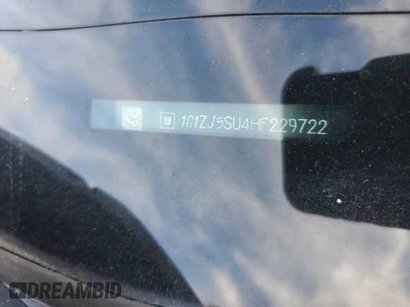 2017 Chevrolet Malibu Hybrid с VIN 1G1ZJ5SU4HF229722, выставлен на аукционе Copart как лот 85696595 с пробегом 165 411 миль миль и Списание • Salvage title. История ставок и продаж доступна на DreamBid. Изображение 12.