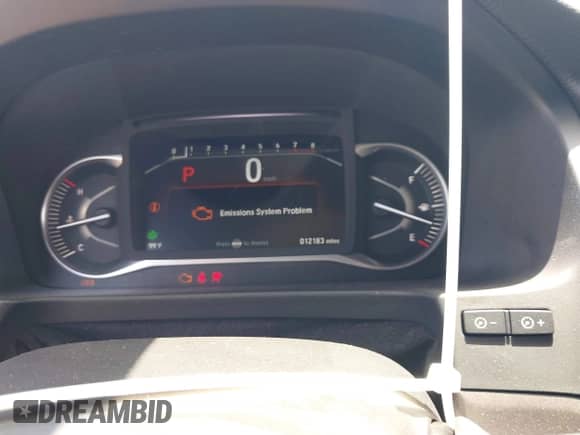 2025 Honda Passport EX-L with VIN 5FNYF8H55SB011791, listed as a IAAI auction lot 42749643 with 12,183 mi miles and . Bid and sale history available at DreamBid. Image 7.