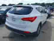 2016 Hyundai Santa Fe with VIN 5XYZU3LB4GG354845, listed as a IAAI auction lot 42512244 with 85,581 mi miles and . Bid and sale history available at DreamBid. Image 4.