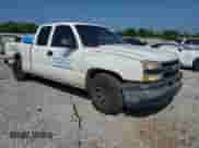 2006 Chevrolet Silverado 1500 Work Truck with VIN 1GCEC19V86Z205927, listed as a Copart auction lot 63777005 with 389,264 mi miles and Salvage title. Bid and sale history available at DreamBid. Image 4.