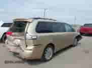 2013 Toyota Sienna XLE с VIN 5TDDK3DC4DS055796, выставлен на аукционе IAAI как лот 41993530 с пробегом 256 735 миль миль и . История ставок и продаж доступна на DreamBid. Изображение 4.