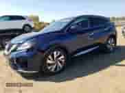 2021 Nissan Murano SL with VIN 5N1AZ2CS8MC109924, listed as a Copart auction lot 81410825 with 73,633 mi miles and Salvage title. Bid and sale history available at DreamBid. Image 1.