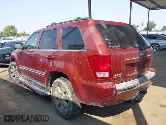2008 Jeep Grand Cherokee Limited z VIN 1J8HR58268C220533, wystawiony jako IAAI lot #43116150 z przebiegiem 122 623 mil mil oraz . Historia ofert i sprzedaży dostępna na DreamBid. Obrazek 3.