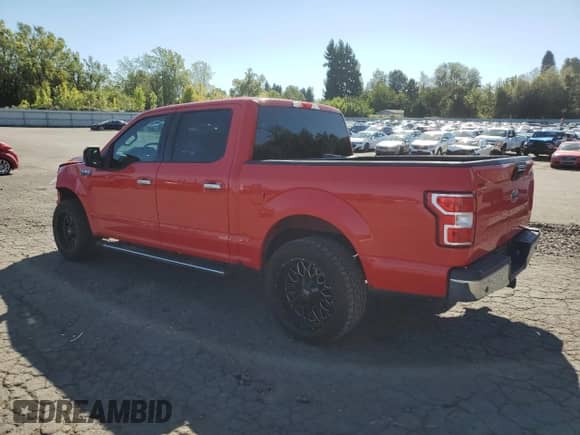 2018 Ford F-150 XL z VIN 1FTEW1CB4JKD38613, wystawiony jako Copart lot #69875955 z przebiegiem 92 012 mil mil oraz Szkoda całkowita • Salvage title. Historia ofert i sprzedaży dostępna na DreamBid. Obrazek 2.