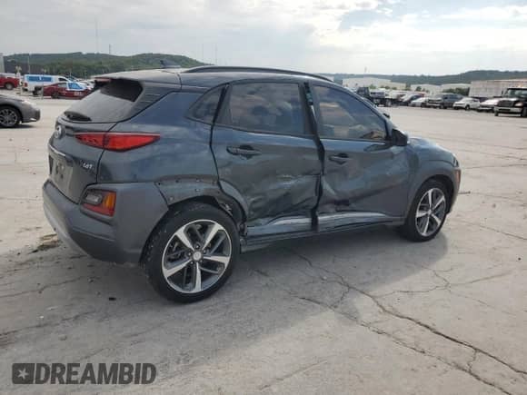 2020 Hyundai Kona Ultimate с VIN KM8K53A58LU421088, выставлен на аукционе Copart как лот 80393635 с пробегом 37 975 миль миль и Списание • Salvage title. История ставок и продаж доступна на DreamBid. Изображение 3.