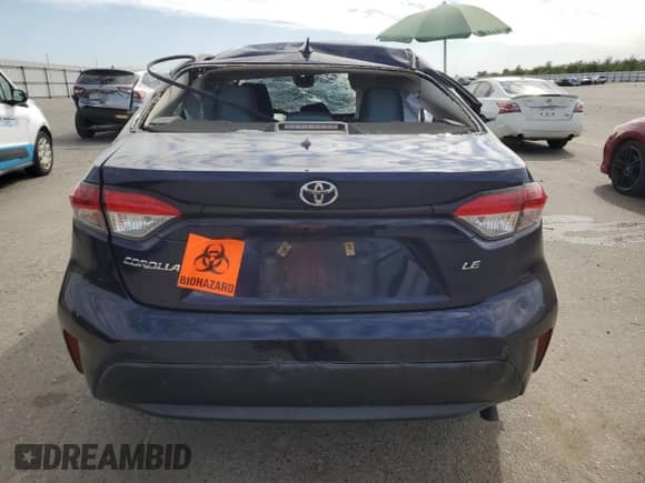 2021 Toyota Corolla LE с VIN JTDEPMAE9MJ180128, выставлен на аукционе Copart как лот 81996935 с пробегом 76 596 миль миль и Списание • Salvage title. История ставок и продаж доступна на DreamBid. Изображение 6.
