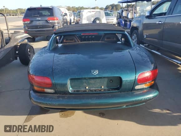 1995 Dodge Viper with VIN 1B3BR65E9SV201019, listed as a Copart auction lot 77252124 with Not provided miles and Non repairable. Bid and sale history available at DreamBid. Image 6.