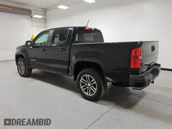 2021 Chevrolet Colorado 2WD Work Truck with VIN 1GCGSBEN0M1298039, listed as a Copart auction lot 71445795 with 22,663 mi miles and Clean title. Bid and sale history available at DreamBid. Image 2.