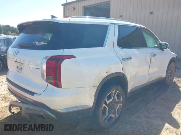 2023 Hyundai Palisade Limited with VIN KM8R5DGEXPU505012, listed as a IAAI auction lot 43349441 with 86,798 mi miles and . Bid and sale history available at DreamBid. Image 4.