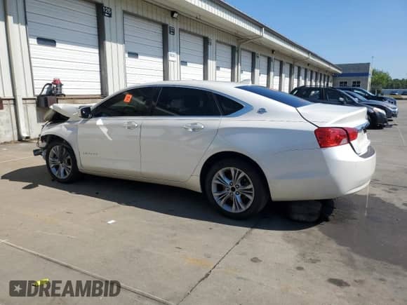 2014 Chevrolet Impala LT with VIN 2G1125S33E9194838, listed as a Copart auction lot 70977975 with 120,102 mi miles and Salvage title. Bid and sale history available at DreamBid. Image 2.