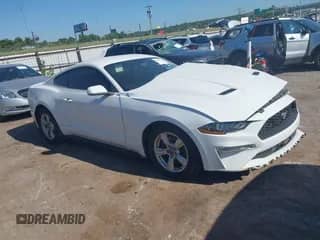 2019 Ford Mustang EcoBoost with VIN 1FA6P8TH7K5125790, listed as a IAAI auction lot 42485343 with 122,339 mi miles and . Bid and sale history available at DreamBid. Image 1.