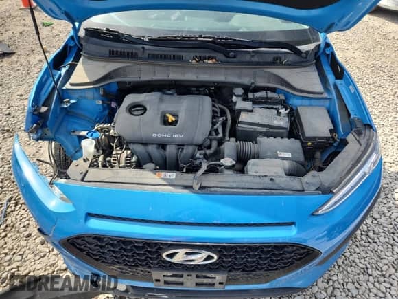 2021 Hyundai Kona SE z VIN KM8K1CAA7MU634205, wystawiony jako Copart lot #71659585 z przebiegiem 97 547 mil mil oraz Szkoda całkowita • Salvage title. Historia ofert i sprzedaży dostępna na DreamBid. Obrazek 11.