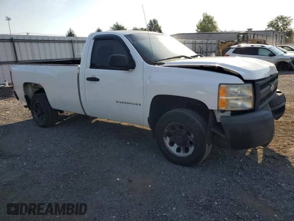 2007 Chevrolet Silverado 1500 Work Truck with VIN 1GCEC14X57Z619709, listed as a Copart auction lot 80570245 with 301,931 mi miles and Clean title. Bid and sale history available at DreamBid. Image 4.