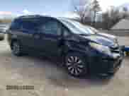 2019 Toyota Sienna LE with VIN 5TDJZ3DC1KS222837, listed as a Copart auction lot 47225755 with 56,001 mi miles and Salvage title. Bid and sale history available at DreamBid. Image 4.