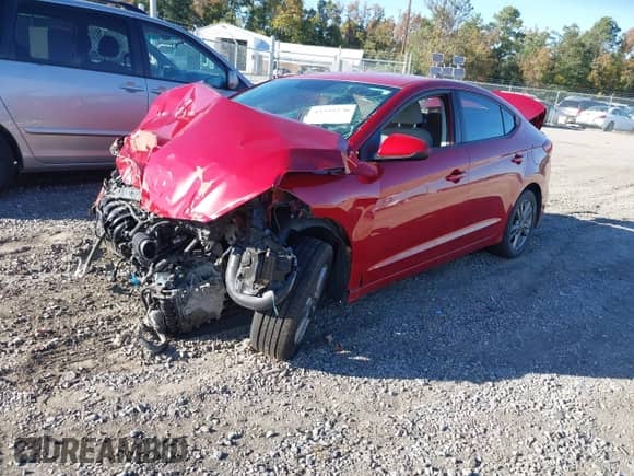 2018 Hyundai Elantra SEL z VIN 5NPD84LF0JH318142, wystawiony jako IAAI lot #43395270 z przebiegiem Nie podano mil oraz . Historia ofert i sprzedaży dostępna na DreamBid. Obrazek 2.