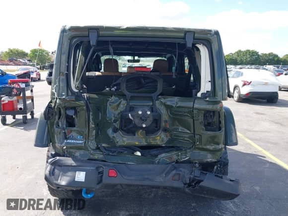 2022 Jeep Wrangler Unlimited Rubicon с VIN 1C4JJXR61NW275270, выставлен на аукционе IAAI как лот 41521239 с пробегом 24 264 миль миль и . История ставок и продаж доступна на DreamBid. Изображение 16.