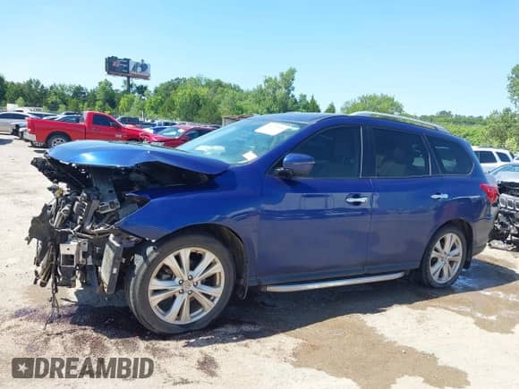 2018 Nissan Pathfinder SL with VIN 5N1DR2MM9JC678015, listed as a IAAI auction lot 42775938 with 101,859 mi miles and . Bid and sale history available at DreamBid. Image 15.