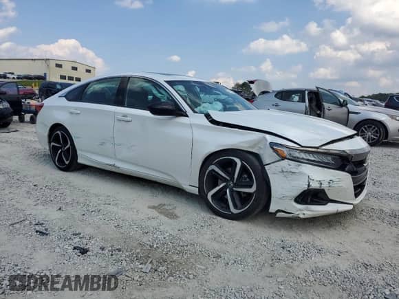2021 Honda Accord Sport z VIN 1HGCV2F35MA021746, wystawiony jako Copart lot #71813605 z przebiegiem 79 930 mil mil oraz Szkoda całkowita • Salvage title. Historia ofert i sprzedaży dostępna na DreamBid. Obrazek 4.