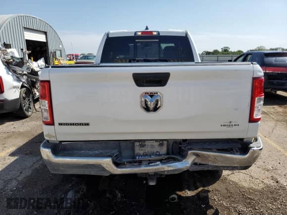 2023 Ram 1500 Big Horn z VIN 1C6RREBG4PN545935, wystawiony jako Copart lot #71986384 z przebiegiem 8 752 mil mil oraz Szkoda całkowita • Salvage title. Historia ofert i sprzedaży dostępna na DreamBid. Obrazek 6.
